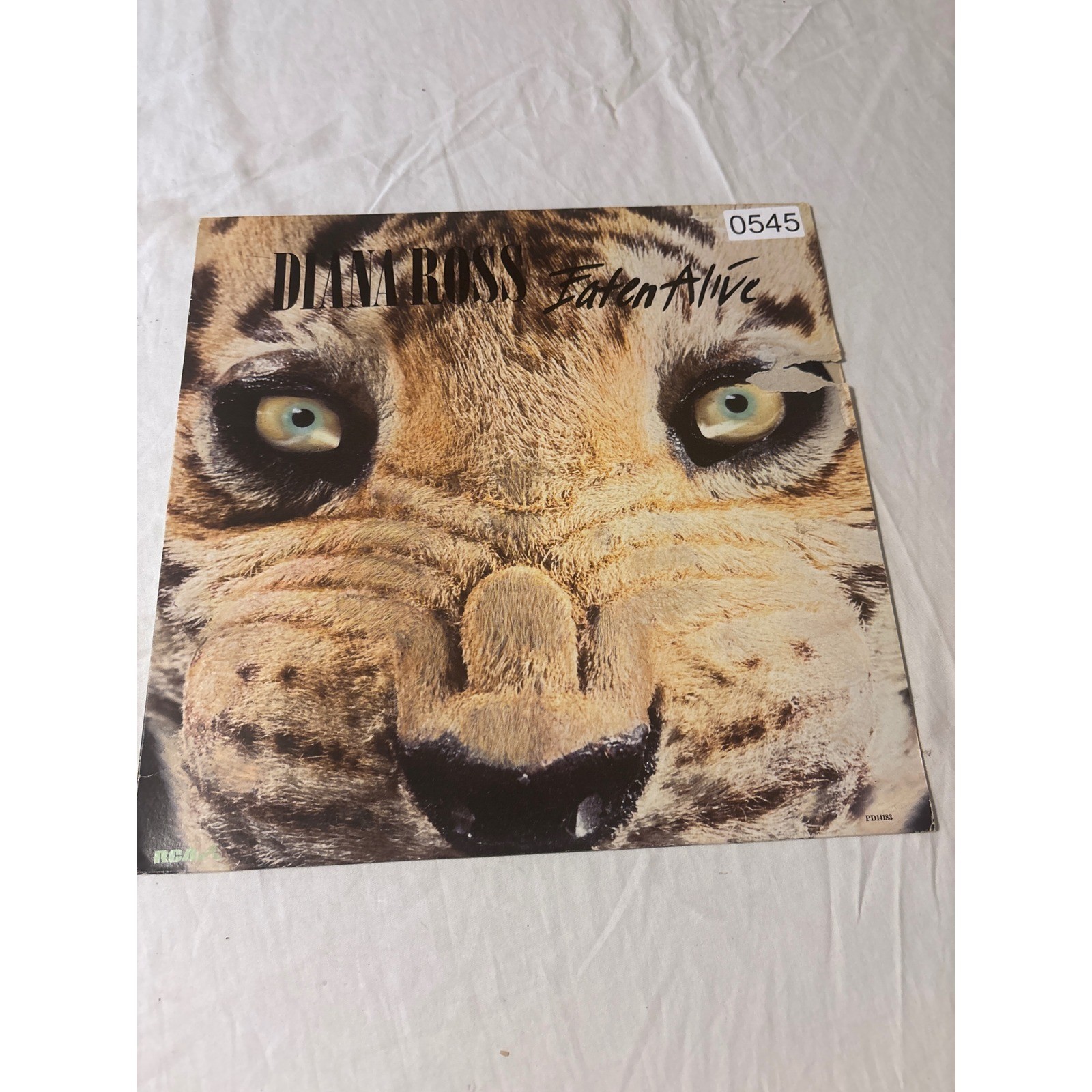 Diana Ross Eaten Alive 12" Vinyl Single 1985 RCA PD-14183 Extended Version