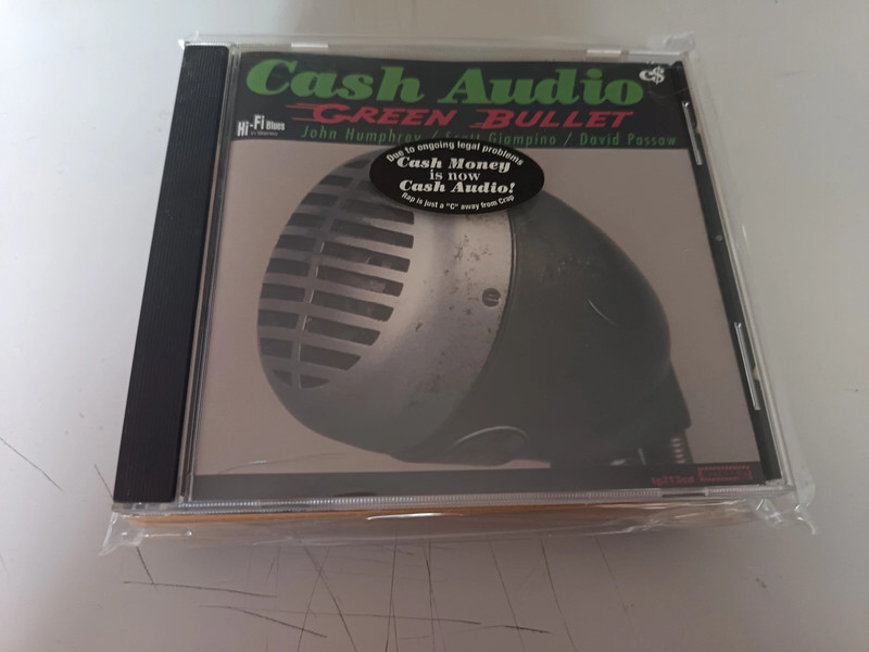 Cash Audio - Green bullet - CD perfetto, mint !