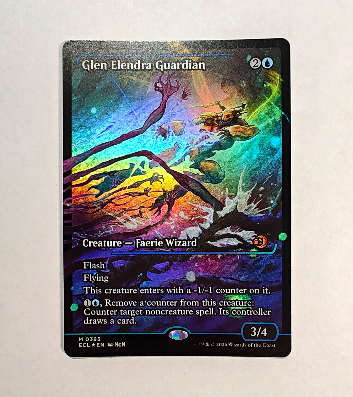 Glen Elendra Guardian - (Vetrina) (Foil) MTG Lorwyn Eclissed Mythic ECL #383