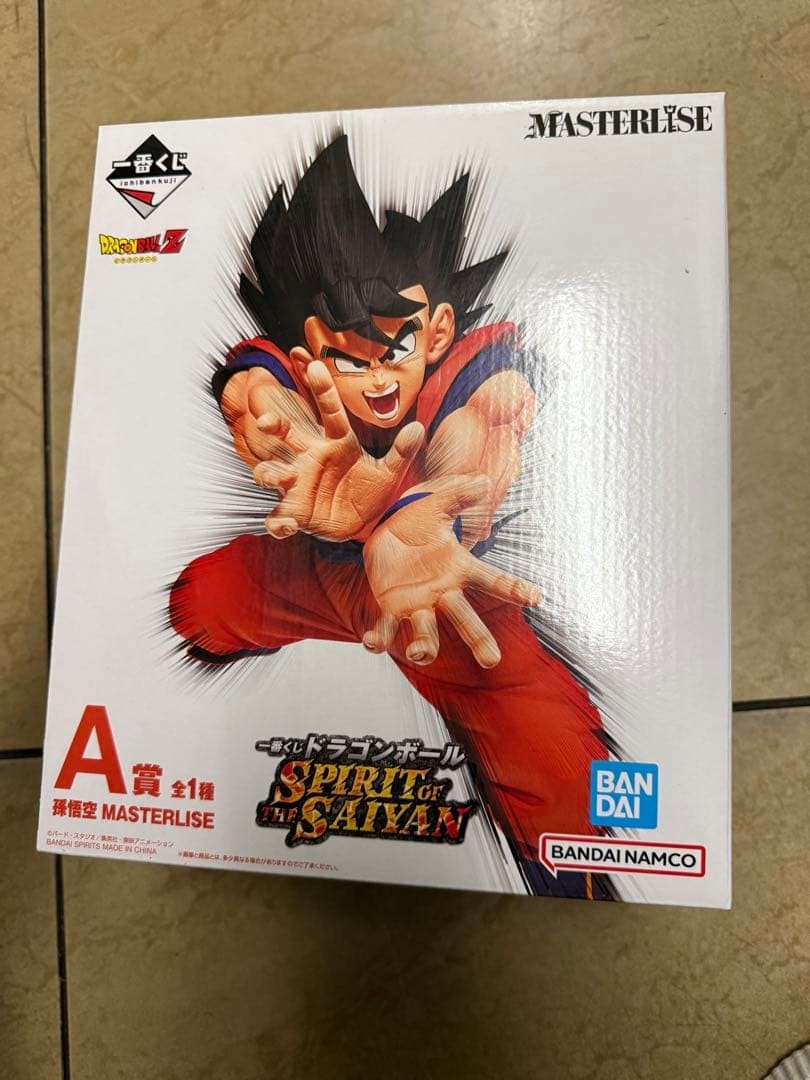 Bandai Namco Son Goku Figure SPIRIT OF THE SAIYAN MASTERLISE A Prize