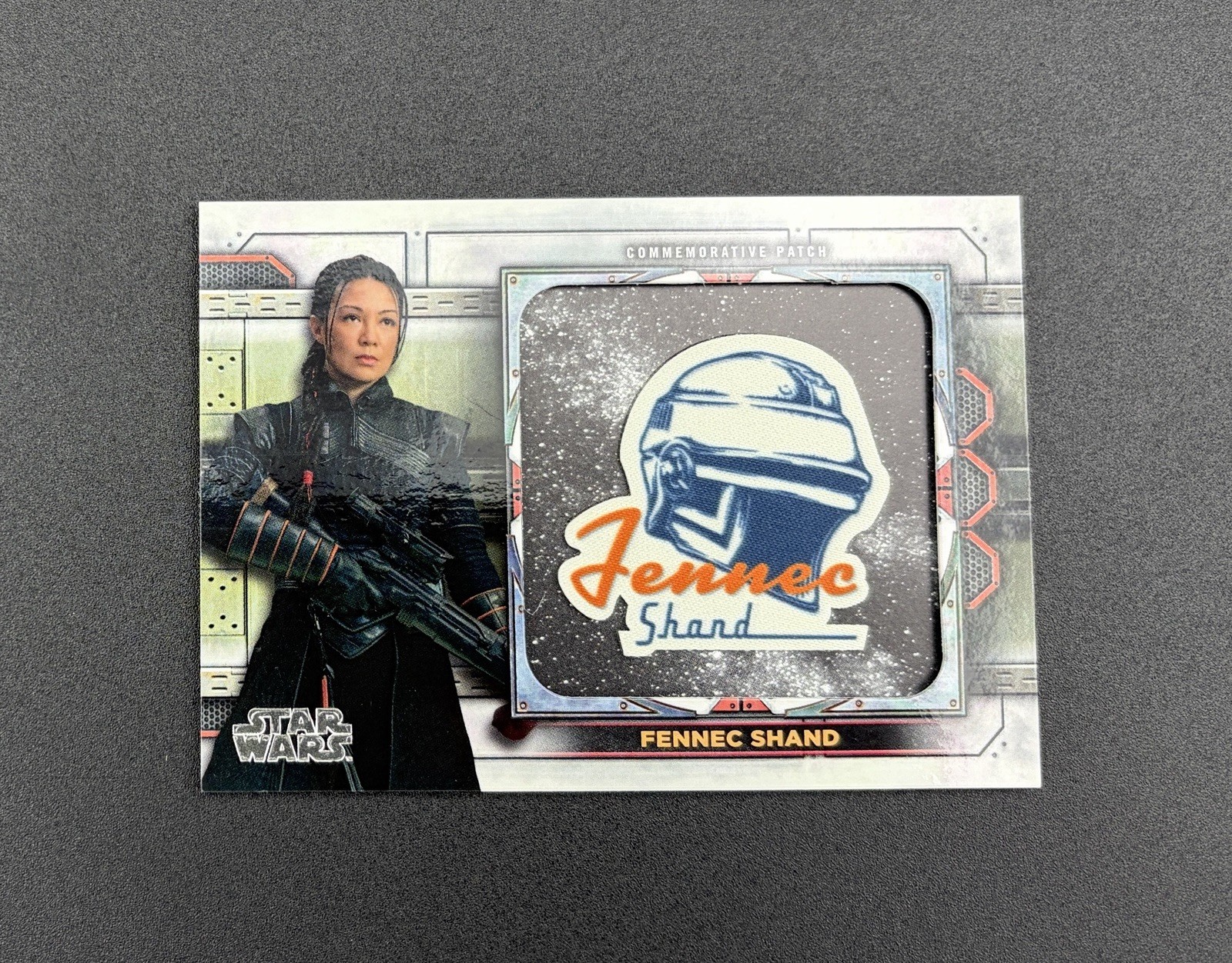 2022 TOPPS Star Wars Book Boba Fett COMMEMORATIVE PATCH CARD #MP-18 Fennec Shand