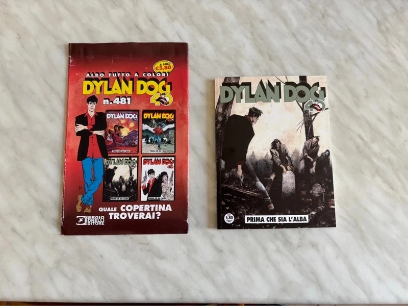 Dylan Dog n. 481 - Prima che sia l’alba (Variant di Corrado Roi)