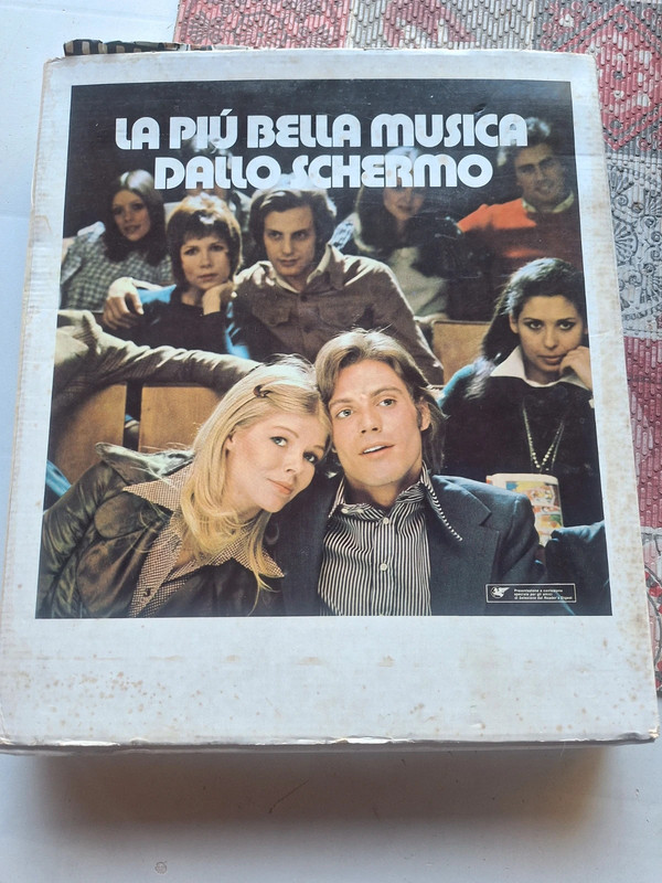 Box completo di dischi 33 giri