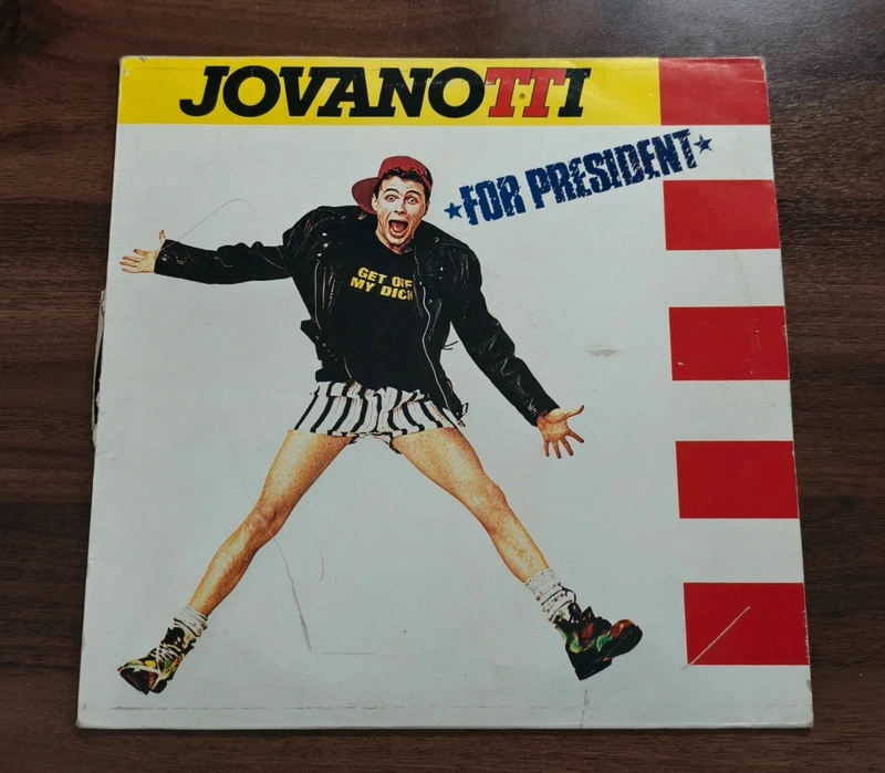 Jovanotti – For President | Originele Vinyl LP (1988)