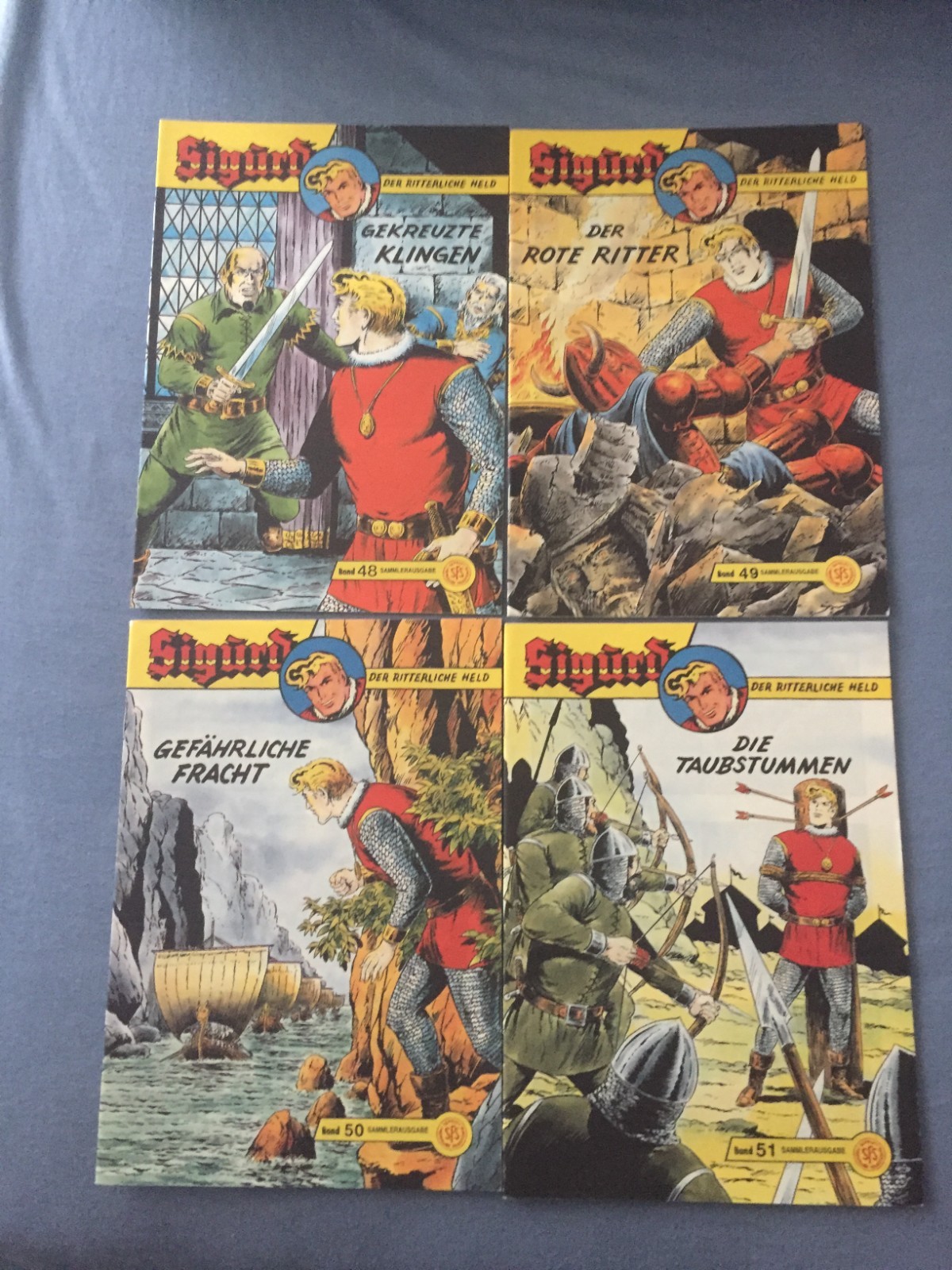 Hethke fumetto Falk 48-51 ristampe