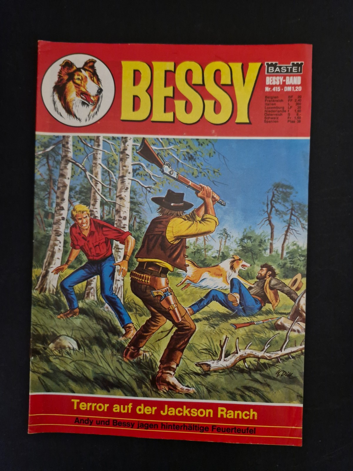 Fumetto Bessy n.415 (Bastei 1ª Edizione) Z1-2