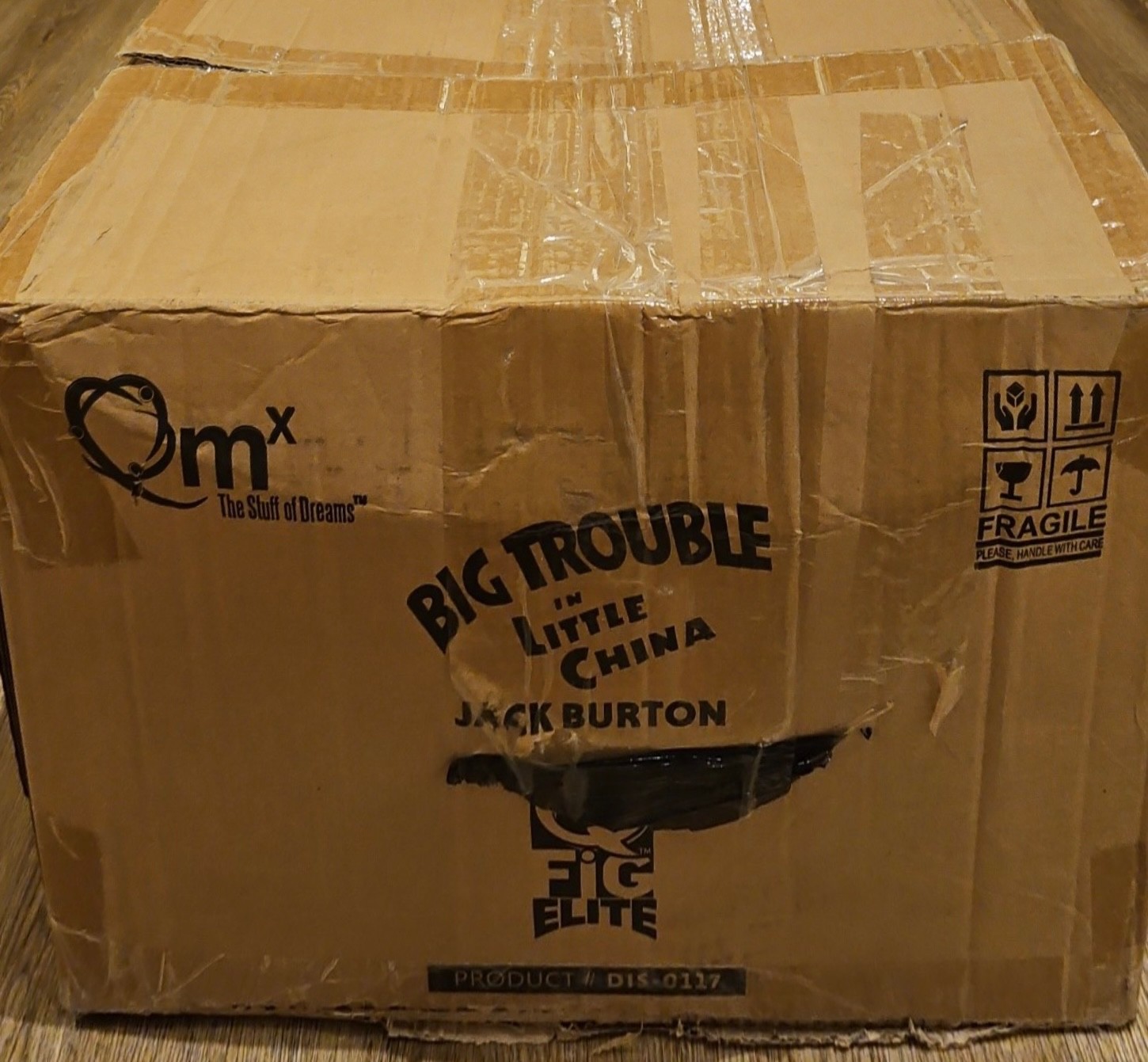 Big Trouble In Little China Jack Burton Q Fig Elite Figure x 12 scatola completa