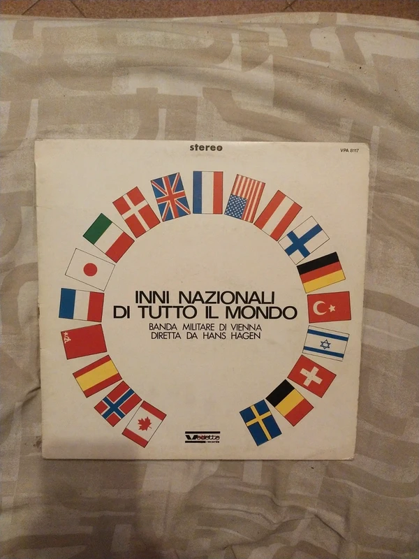 Lp 33 Giri inni nazionali di tutto il mondo