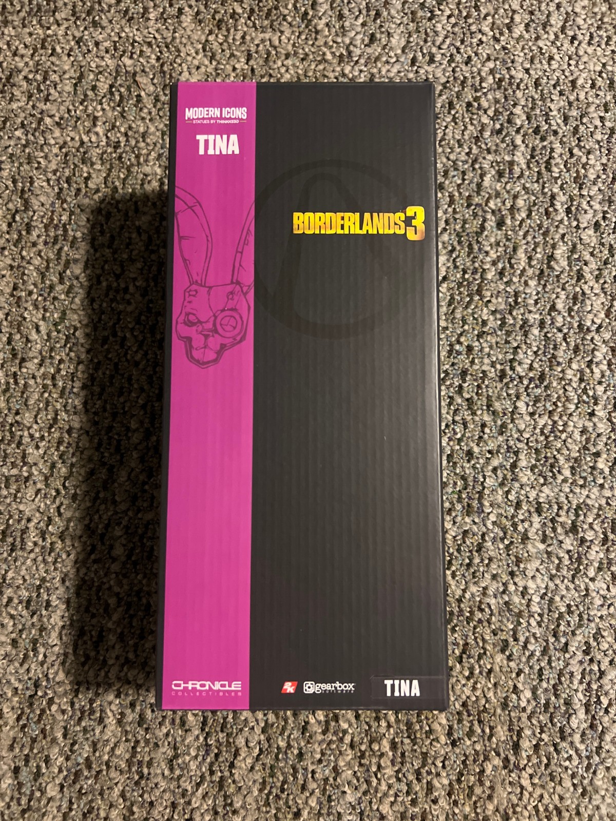 Statua ThinkGeek Modern Icons #9 Tiny Tina Borderlands 3 nuova con scatola