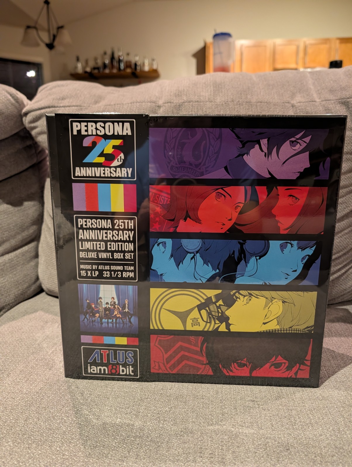 Persona 25th Anniversary Deluxe Vinyl Record Box Set 15xLP VGM Atlus iam8bit NEW