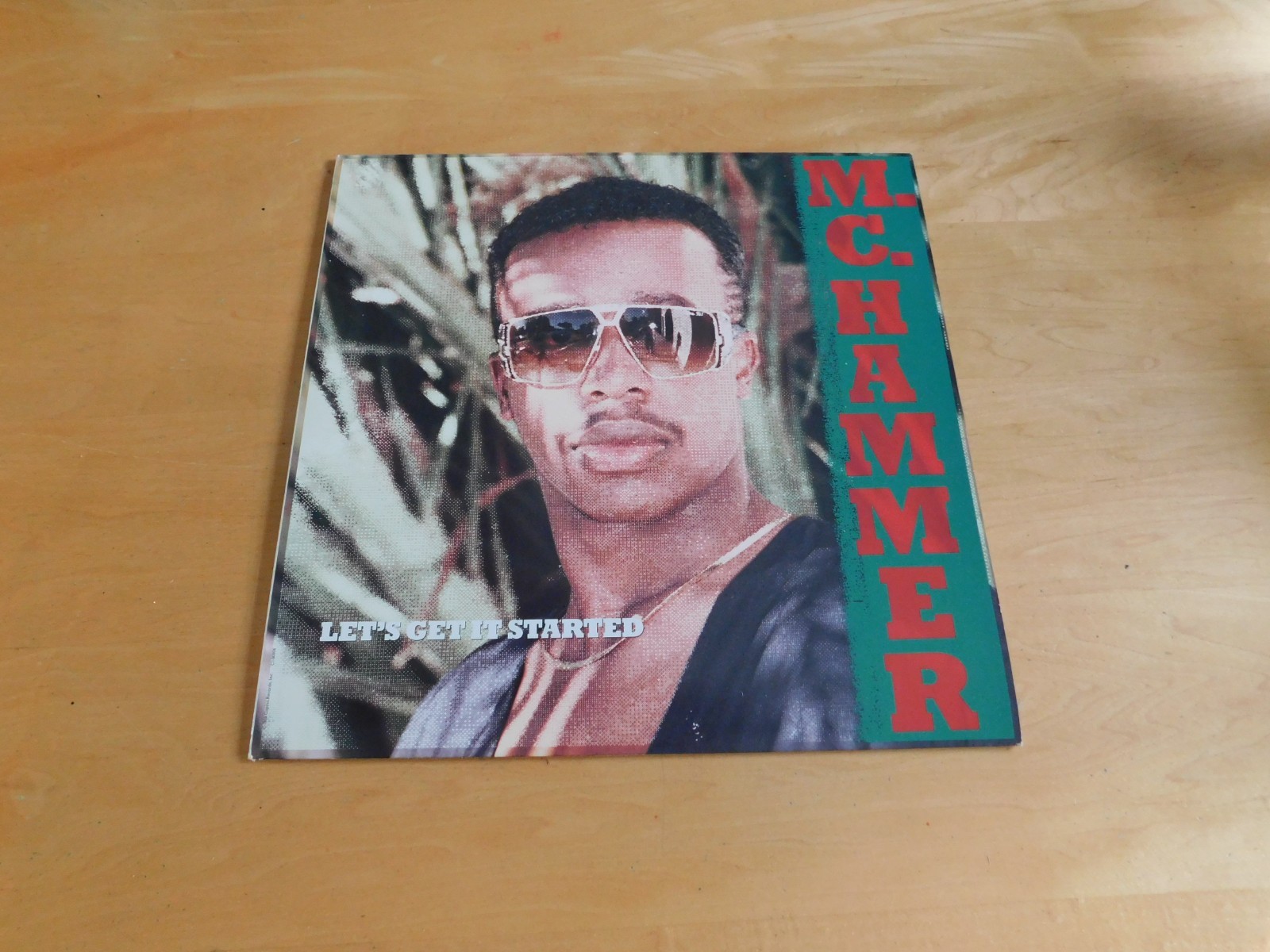 M.C. Hammer Let's Get It Started 1988 Capitol 12" Black Vinyl LP C1-90924