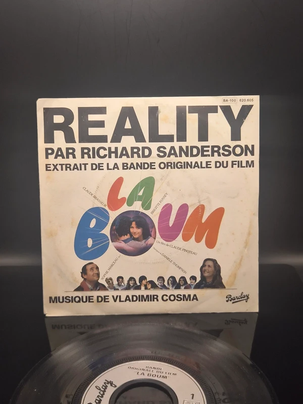 Richard Sanderson Reality / La Boum Vinyle 45 tours 17 cm 1980