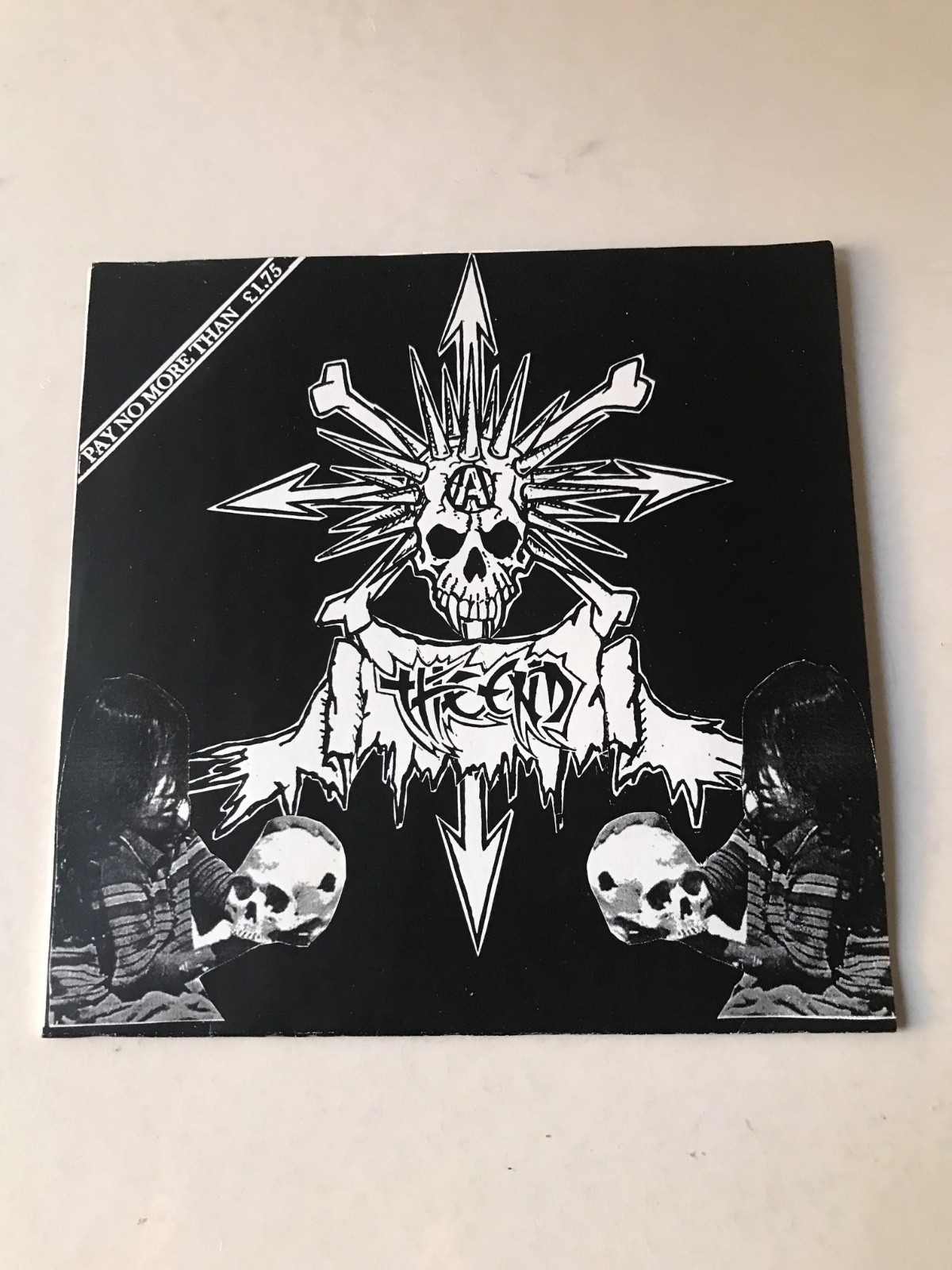 THE END - NATURAL PATHS TO EXTINCTION - Clear Vinyl - 7" 45 - 0002/2000