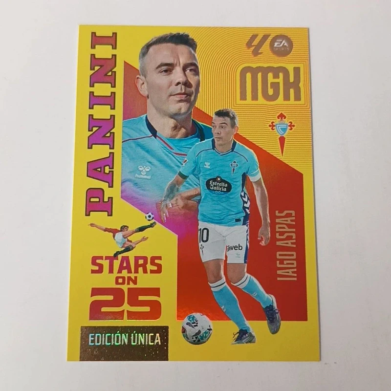 Panini Megacracks 26-27 Stars on 25 Iago Aspas #444