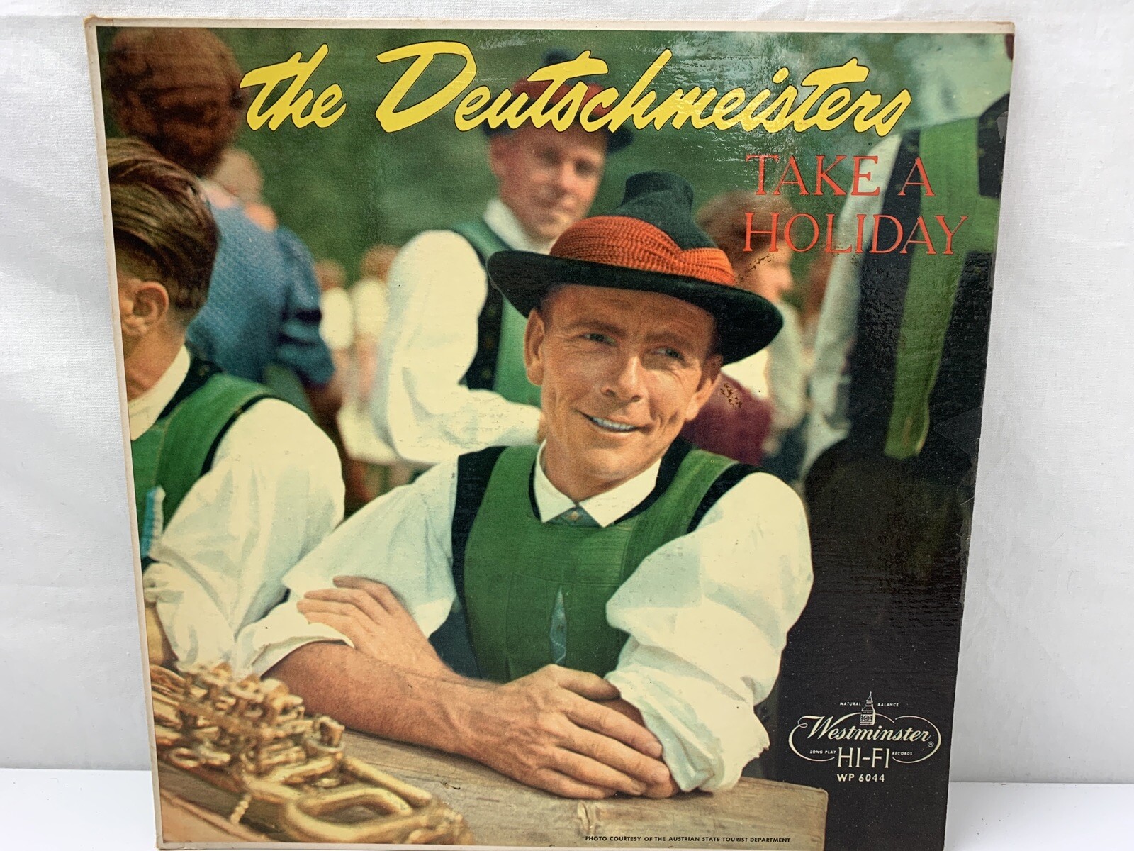 The Deutschmeisters Take A Holiday LP Record Album Vinyl