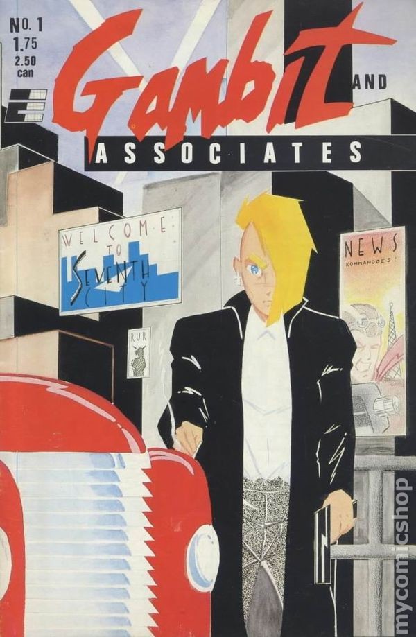 Gambit and Associates #1 VF 1988 Immagine Stock