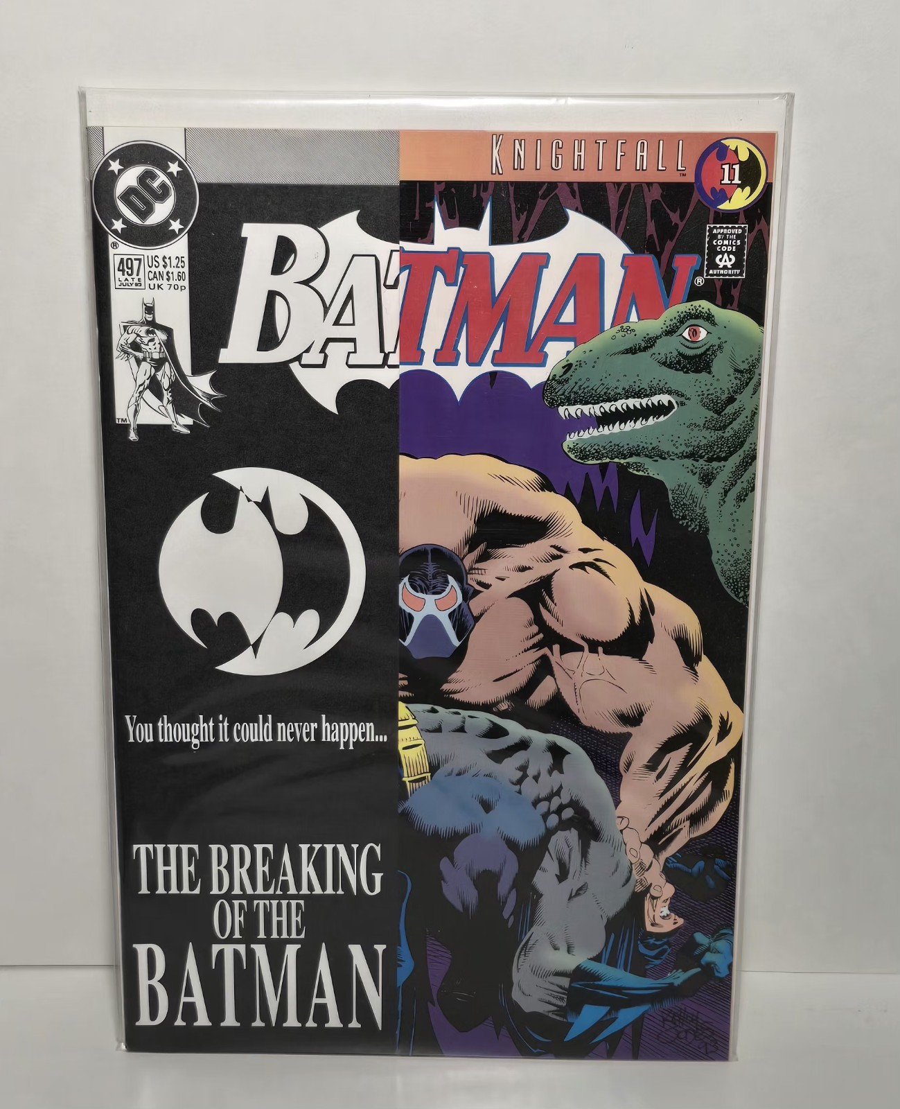 Batman #497 Knightfall DC Comics Book NM+ SEALED 