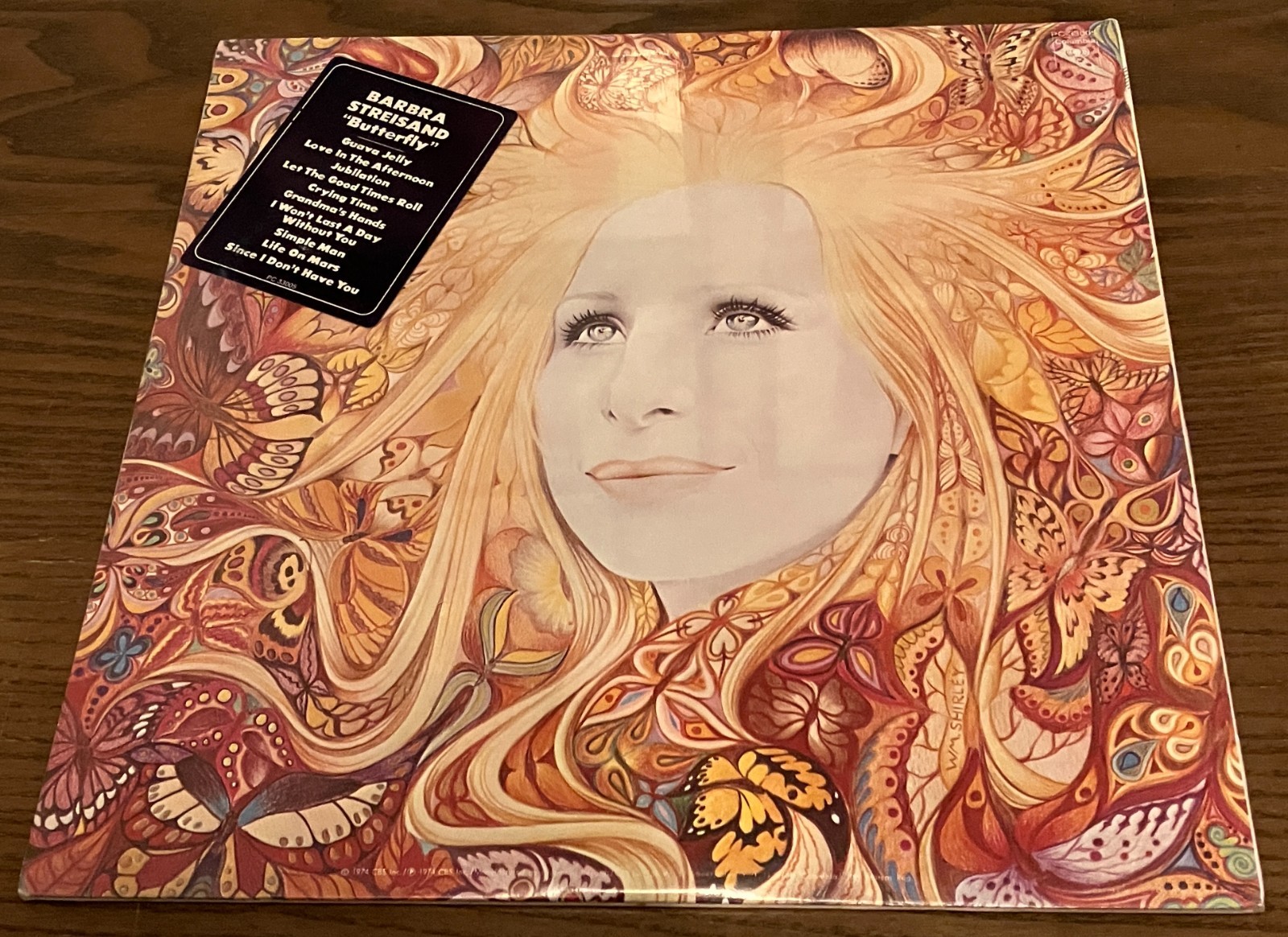 Barbra Streisand "Butterfly" LP *Columbia PC 33005* 1974 *New/Sealed*