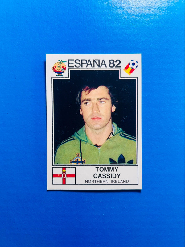 Figurina Calciatori Panini Espana 82 Cassidy Northern Ireland n. 336 Nuova