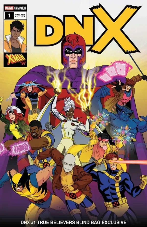DNX #1 - 2026 - X-Men '97 Animation blind bag variant cover