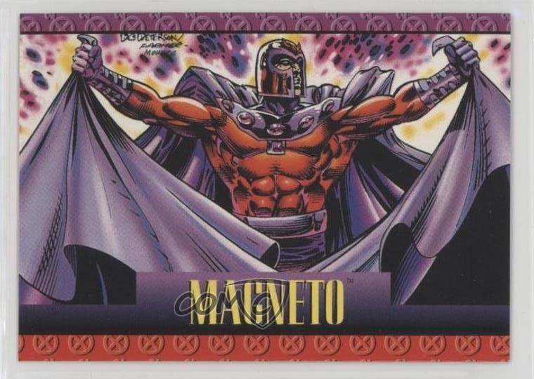 1993 SkyBox Marvel X-Men: Serie 2 Arch-Nemies Magneto #42 rg5