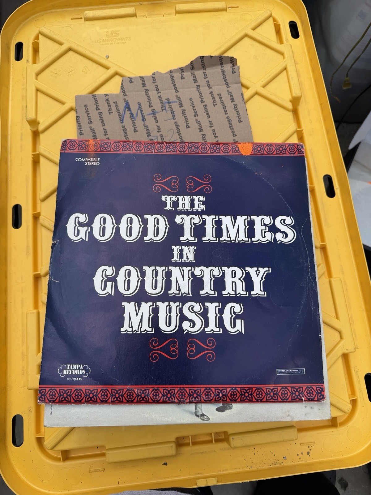 The Good Times In Country Music 2xLP Tampa Records C2-10419 