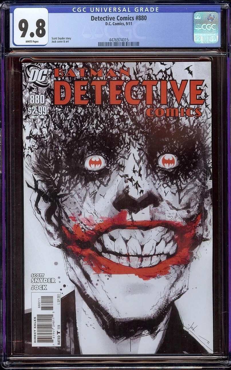 BATMAN DETECTIVE COMICS 880 CGC 9.8