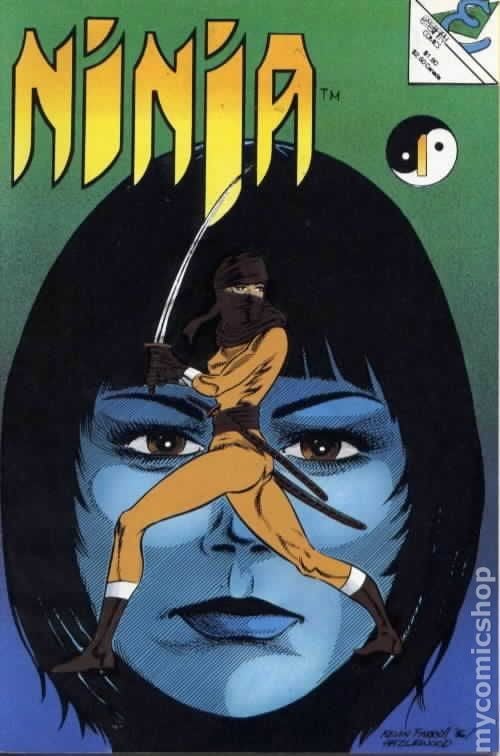 Ninja #1 VF 8.0 1986 Immagine Stock