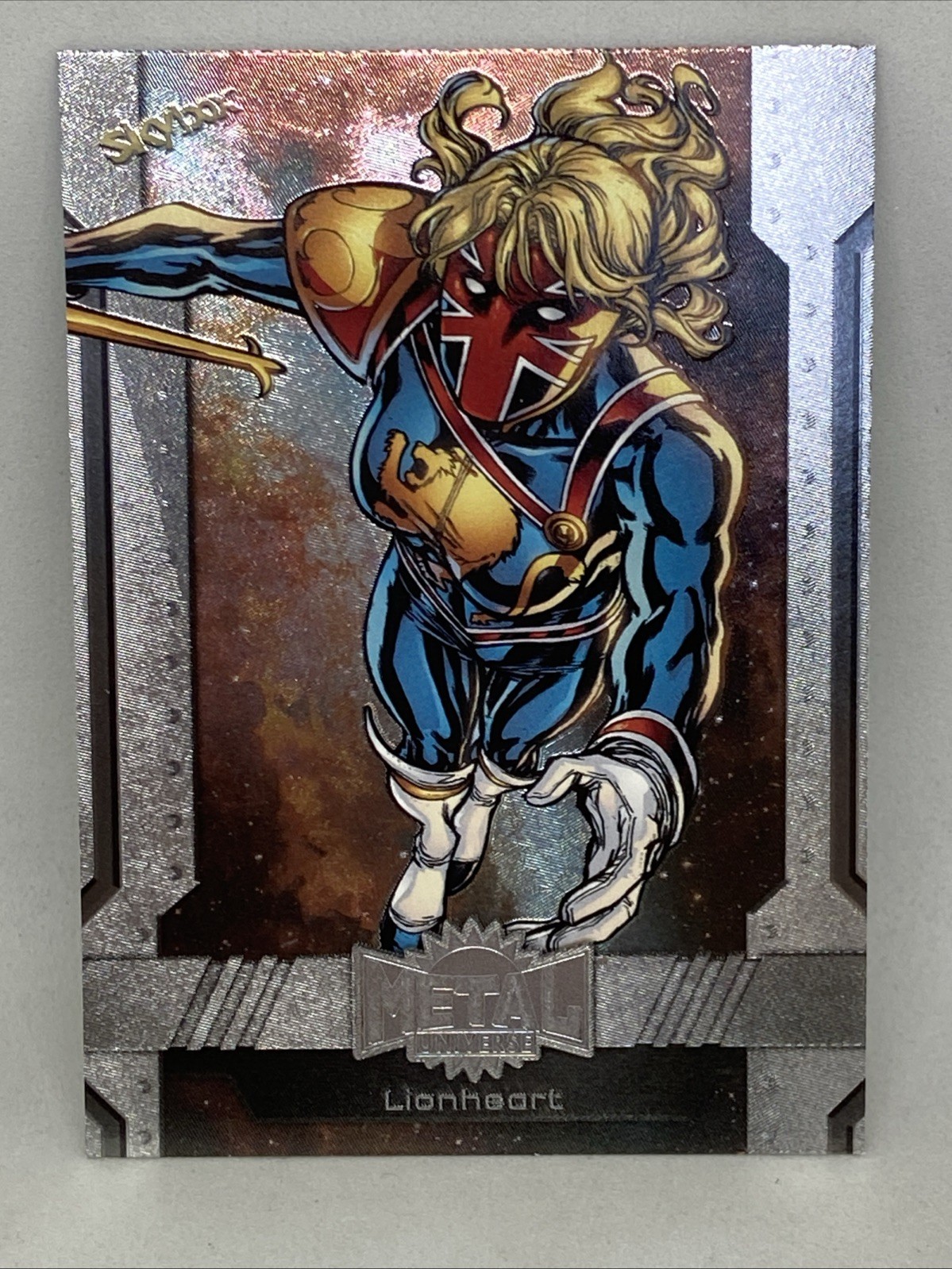 Lionheart 2024 Skybox Marvel Metal Universe Avengers #143