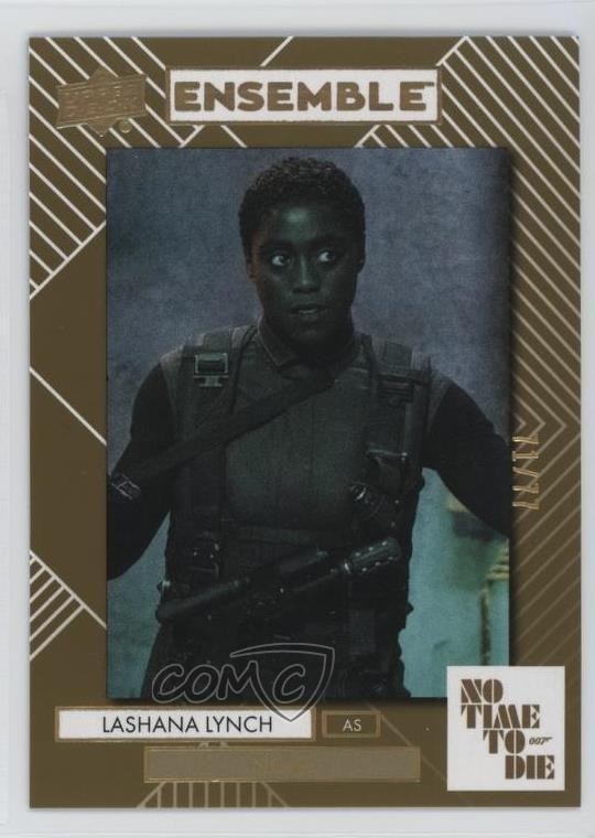 2025 James Bond No Time To Die Ensemble oro 71/77 Lashana Lynch come Nomi 1o9l