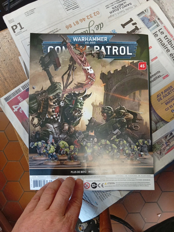#warhammer 40000 n 45 10 boyz orks missions scénario