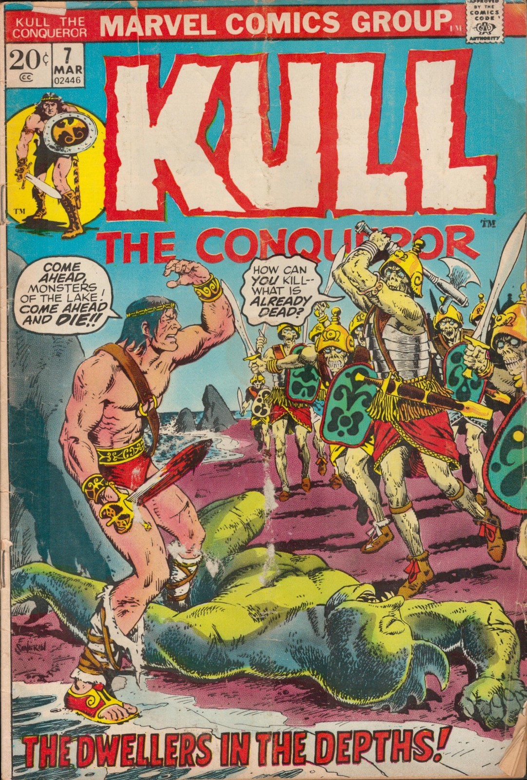 51750: MARVEL KULL IL CONQUISTATORE #7 Grado G