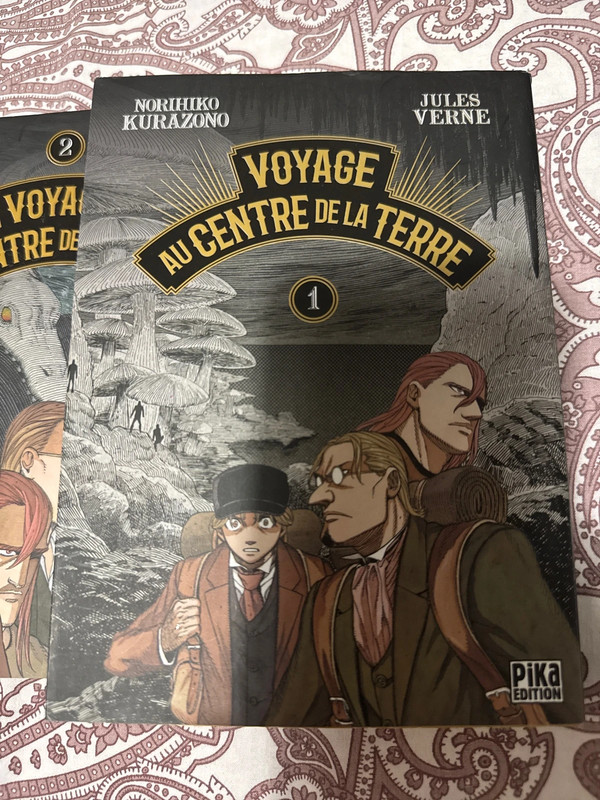Manga voyage au centre de la terre