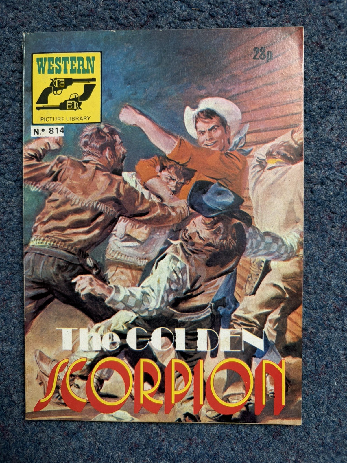 Western Picture Library Comic No. 814 The Golden Scorpion