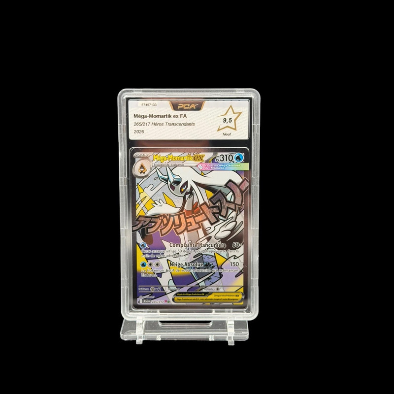 Méga-Momartik ex FA 265/217 Héros Transcendants PCA 9.5