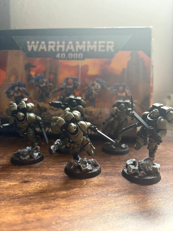 Warhammer 40K – 5 Jump Pack Intercessors – Space Marines