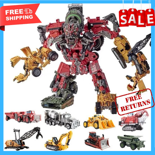 NUOVO 8 PZ SEPARATO Devastator Action Figure Robot Trasformazione Giocattolo Bambini Giocattoli