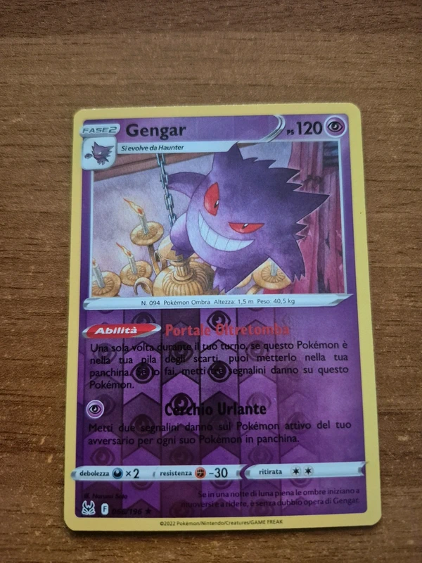 Gengar Reverse 066/196 Origine Perduta