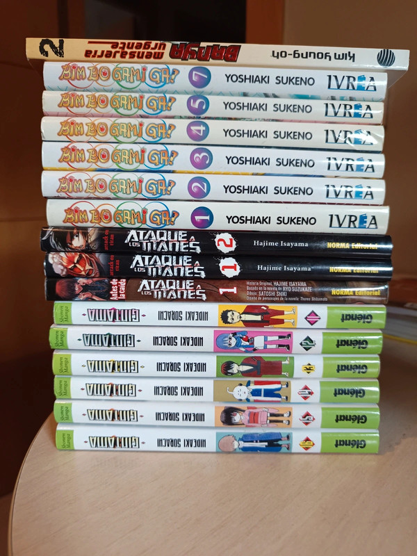 Lote 16 mangas