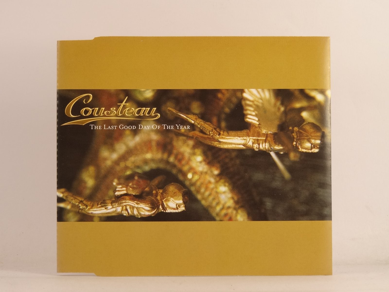 COUSTEAU THE LAST GOOD DAY OF THE YEAR (A73) 3 Track CD Single plus Picture Slee