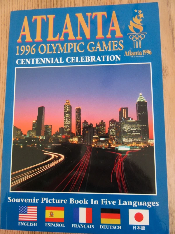 Atlanta 1996 Jeux Olympiques Vintage Livre en parfait état