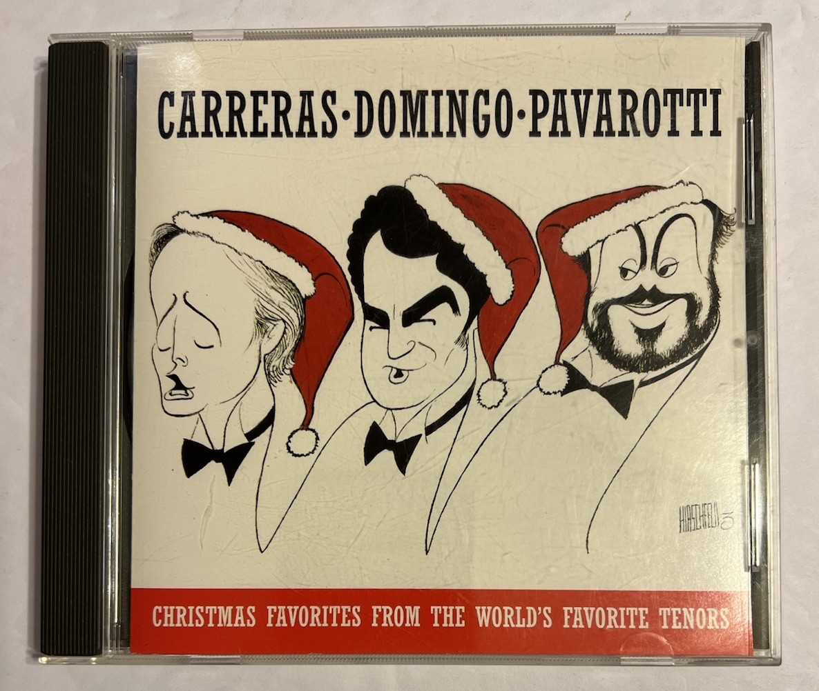 Carreras / Domingo / Pavarotti: Christmas Favorites from the World's..LIke New