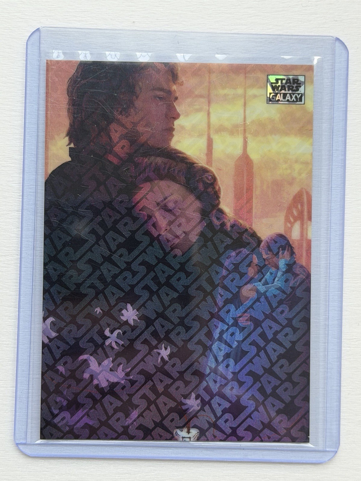 ACROSS THE STARS 2025 TOPPS CHROME STAR WARS GALAXY #40 LOGOFRACTOR 26/77