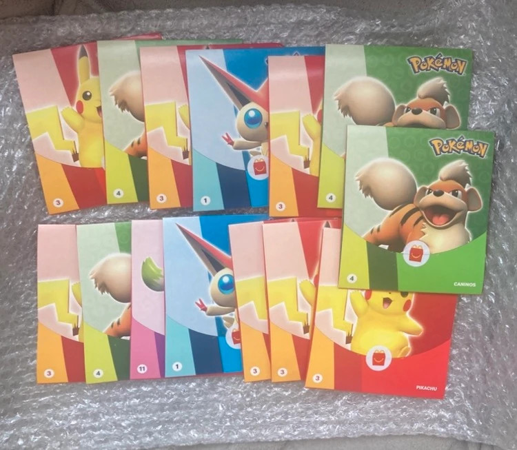 23 boosters Pokémon McDo 2023 - 2022