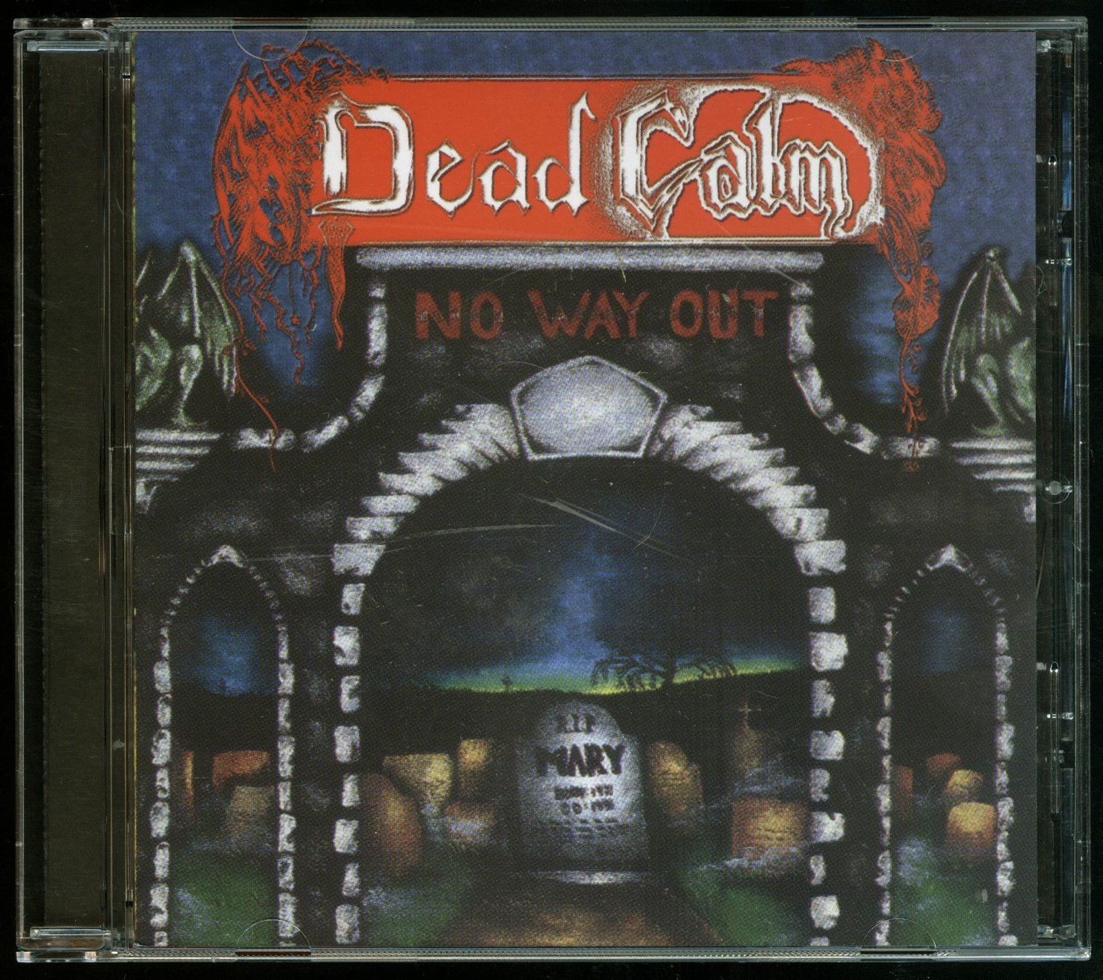 Dead Calm No Way Out CD new Power Metal reissue of 1991 album indie