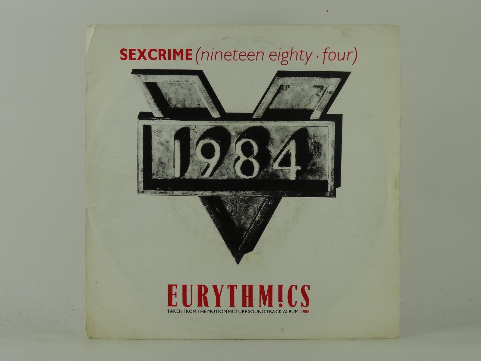 EURYTHMICS SEXCRIME (NINETEEN EIGHTY FOUR) (2). (39) 2 Track 7" Single plus Pict