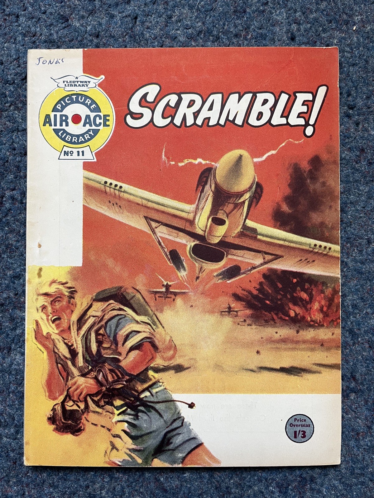 Air Ace Picture Library Comic  # 11 Scramble