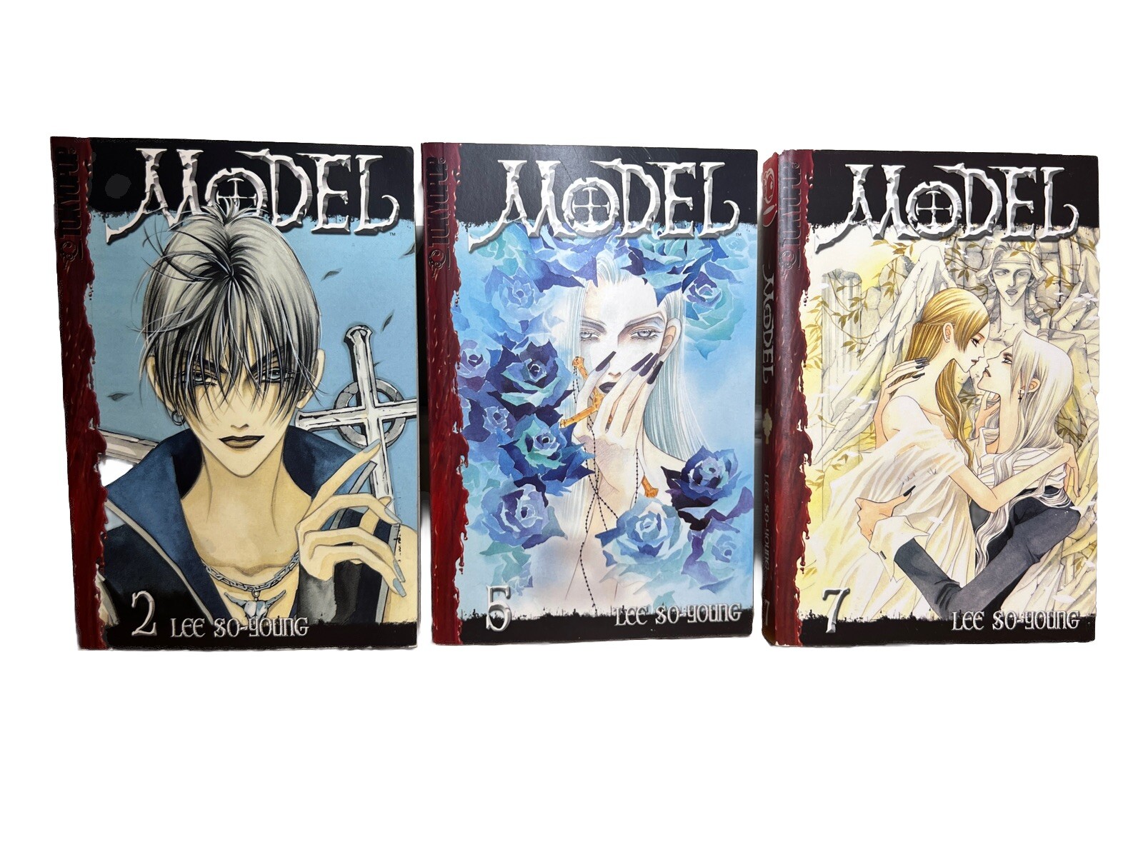 Model by Lee So-Young Tokyopop manga horror/romance graphic novel lotto 2,5,7