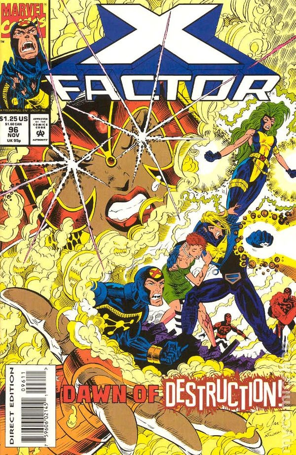 X-Factor #96 VF+ 8.5 1993 Immagine Stock