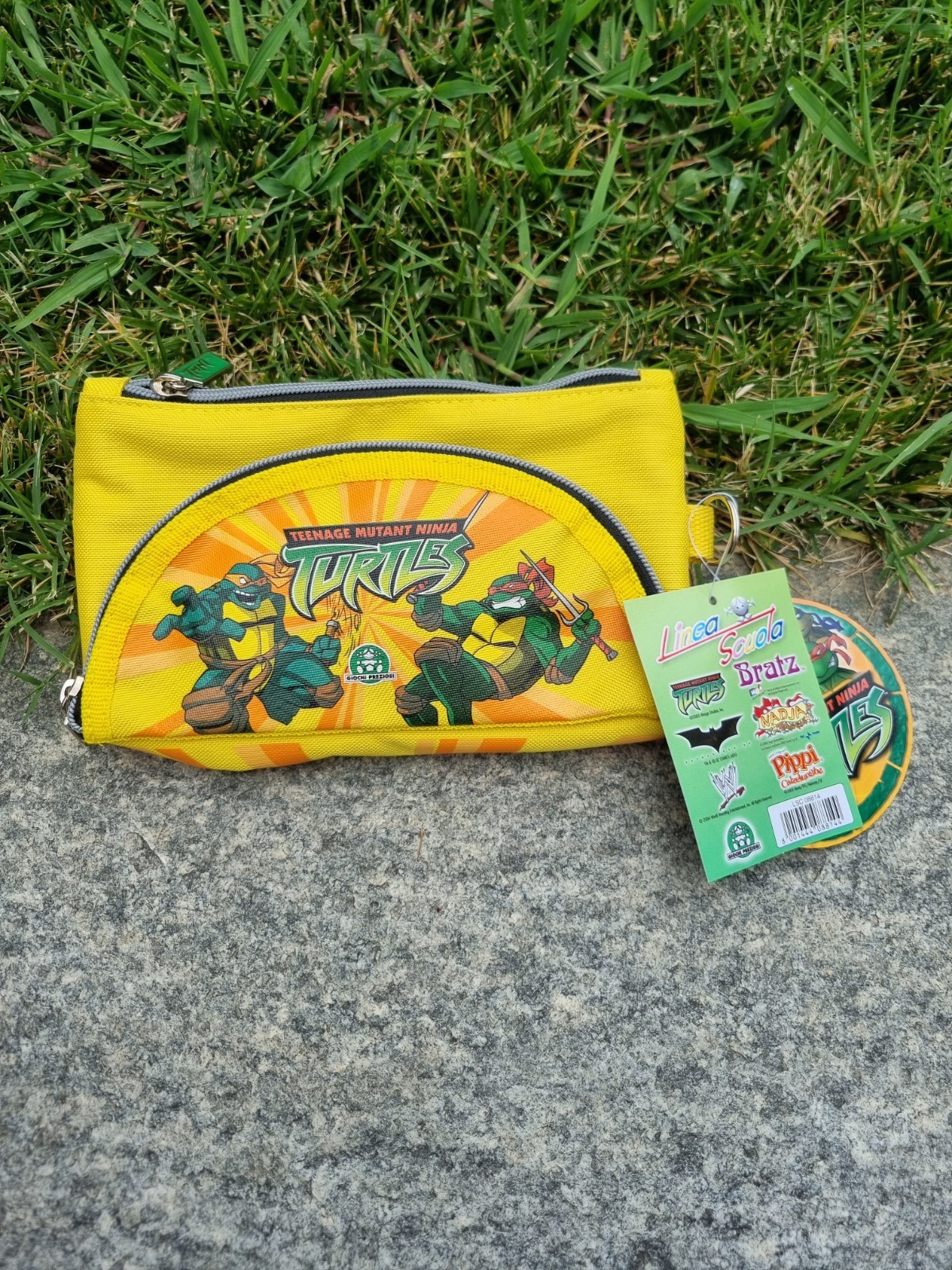 Portapenne astuccio vintage Teenage Mutant Ninja Turtles Mirage Studio 2005